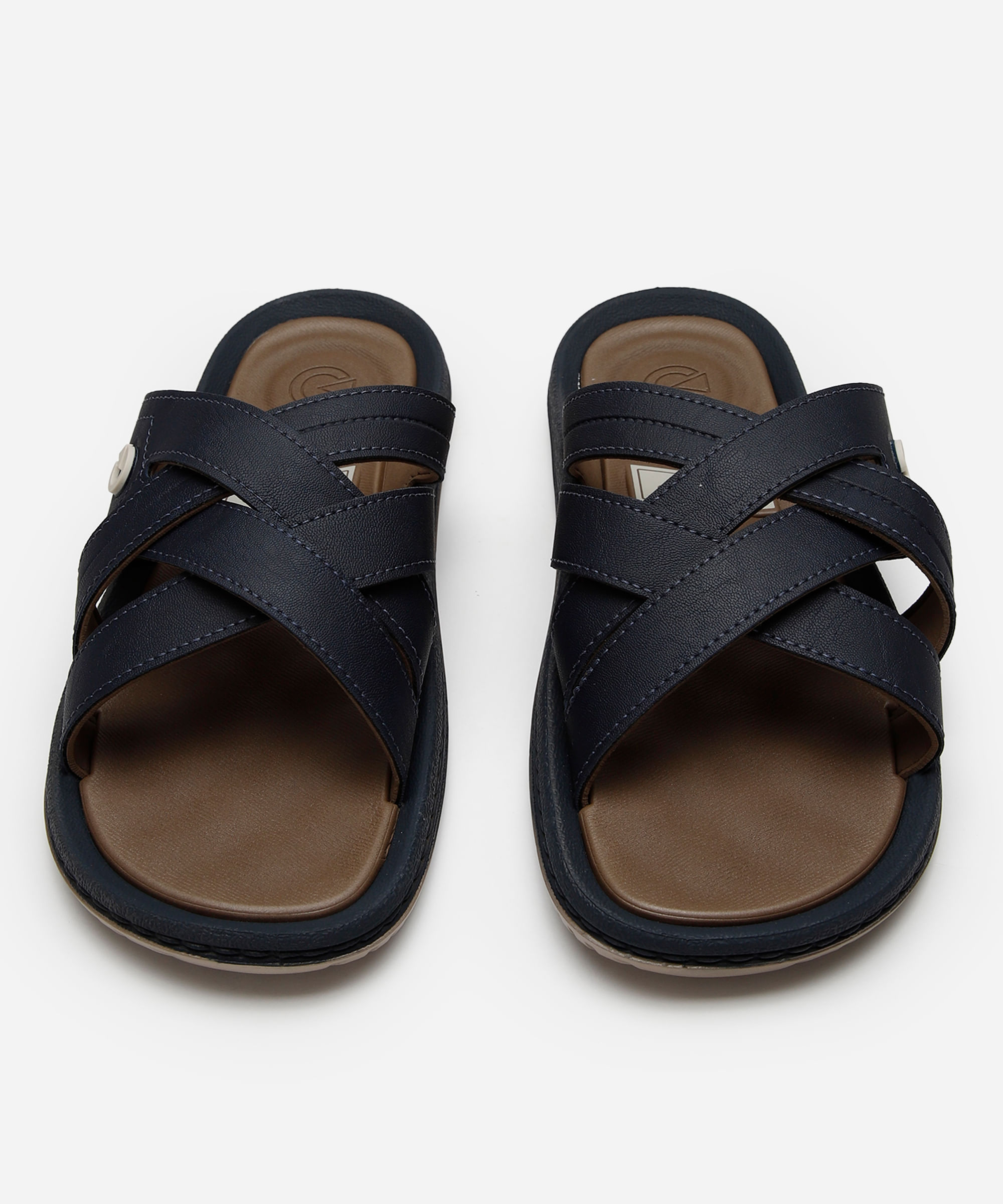 chinelo slide fiji cartago marrom