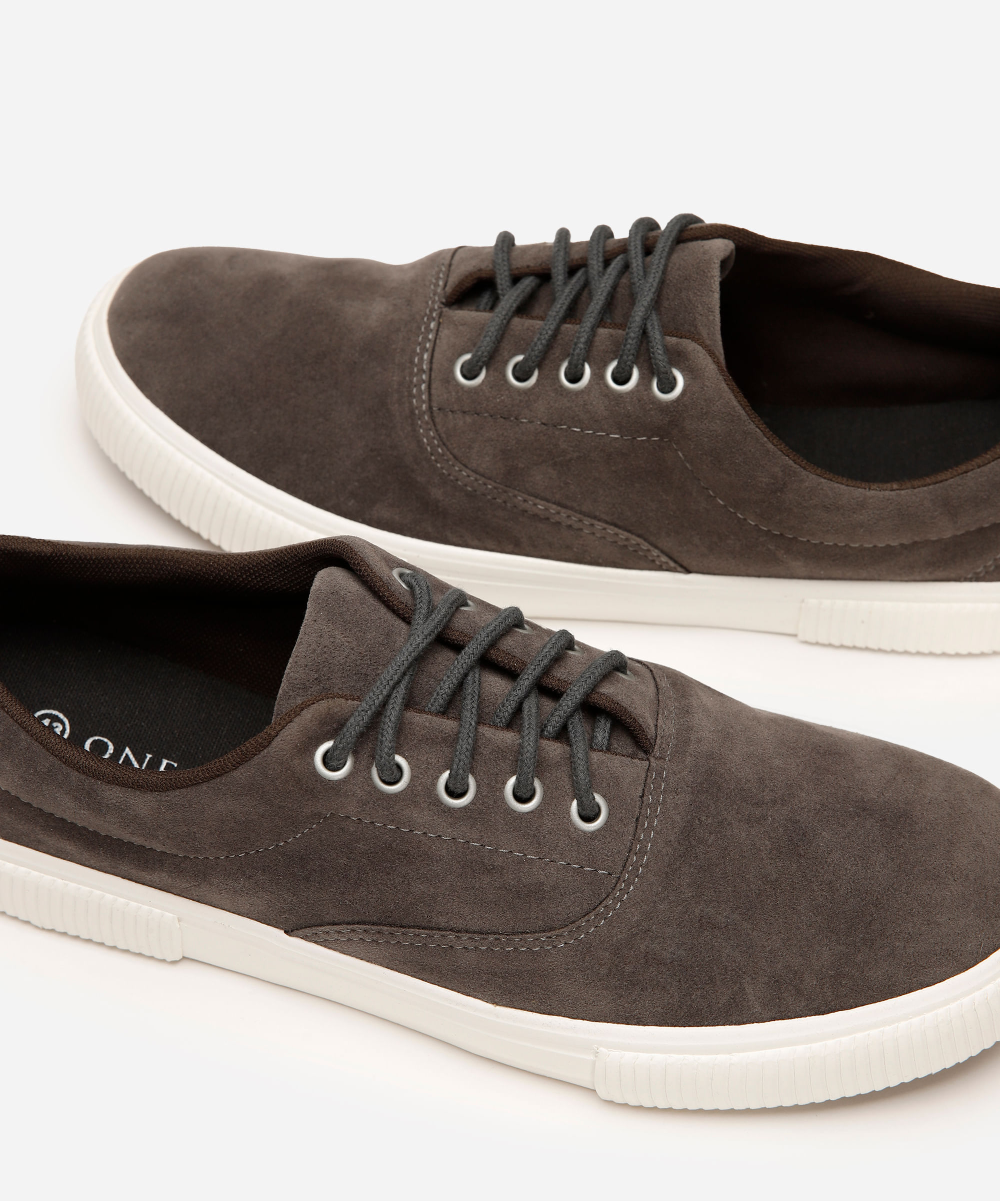 tênis casual texturizado oneself cinza