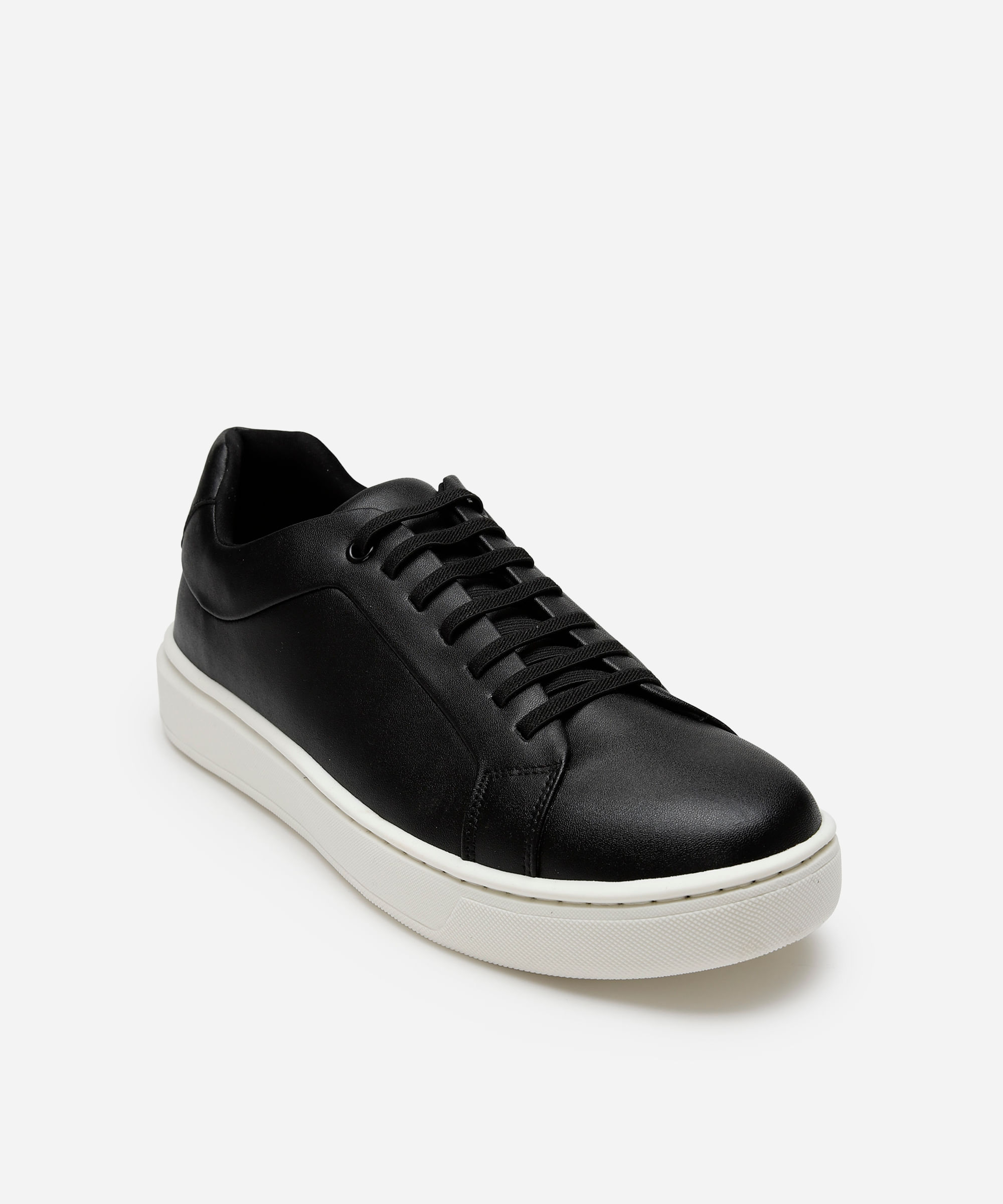 tênis casual cadarço elástico oneself preto