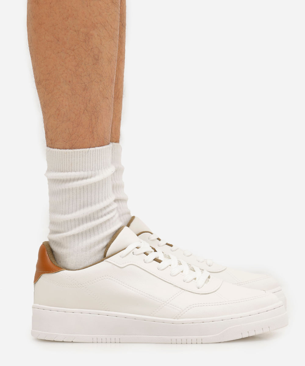 tênis casual branco