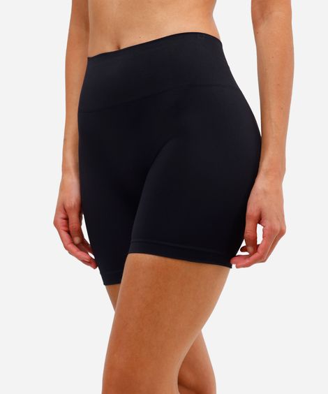 bermuda feminina sem costura preta