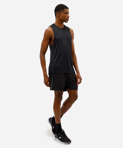 short esportivo masculino cós elástico verde