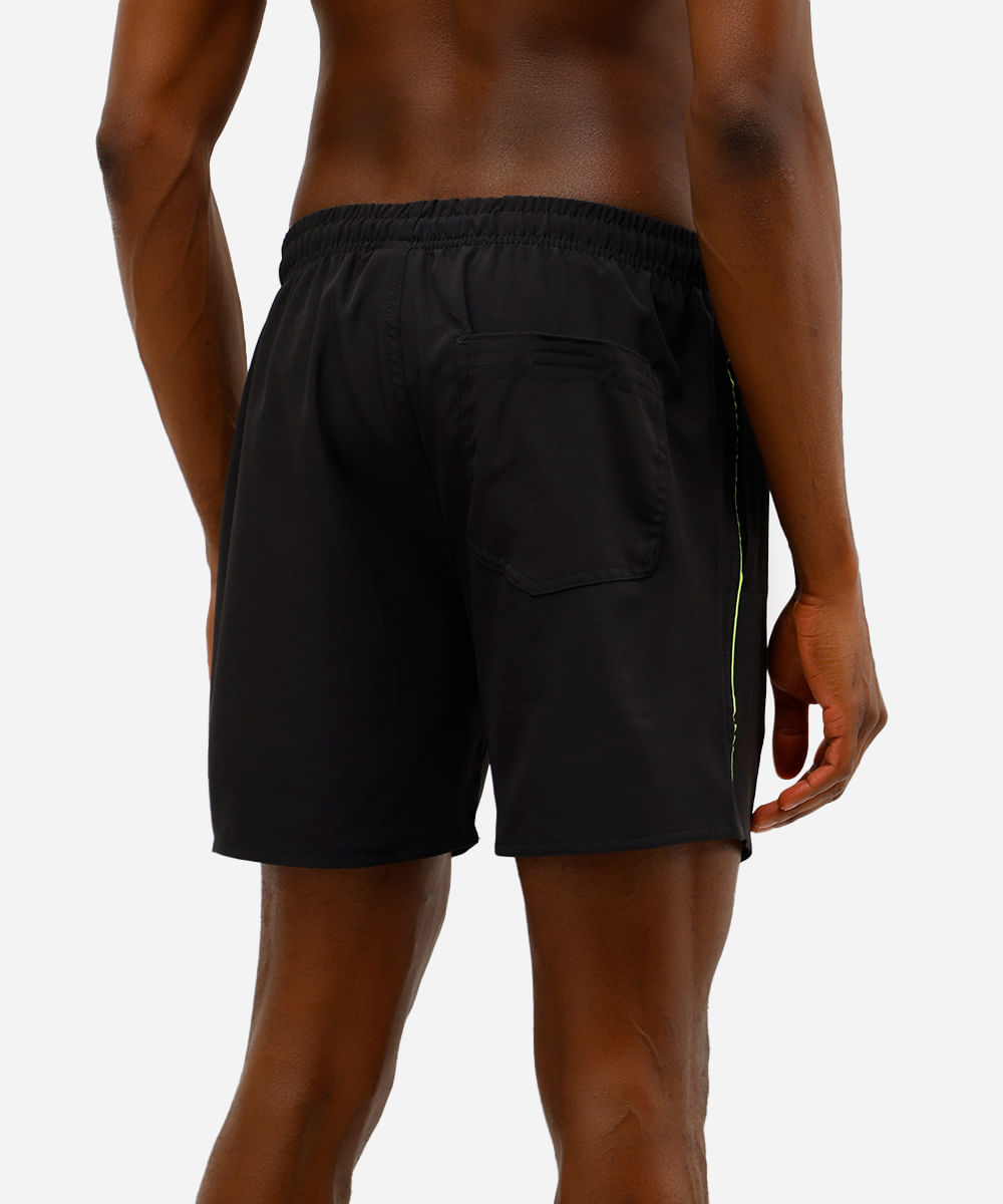 short esportivo masculino cós elástico verde
