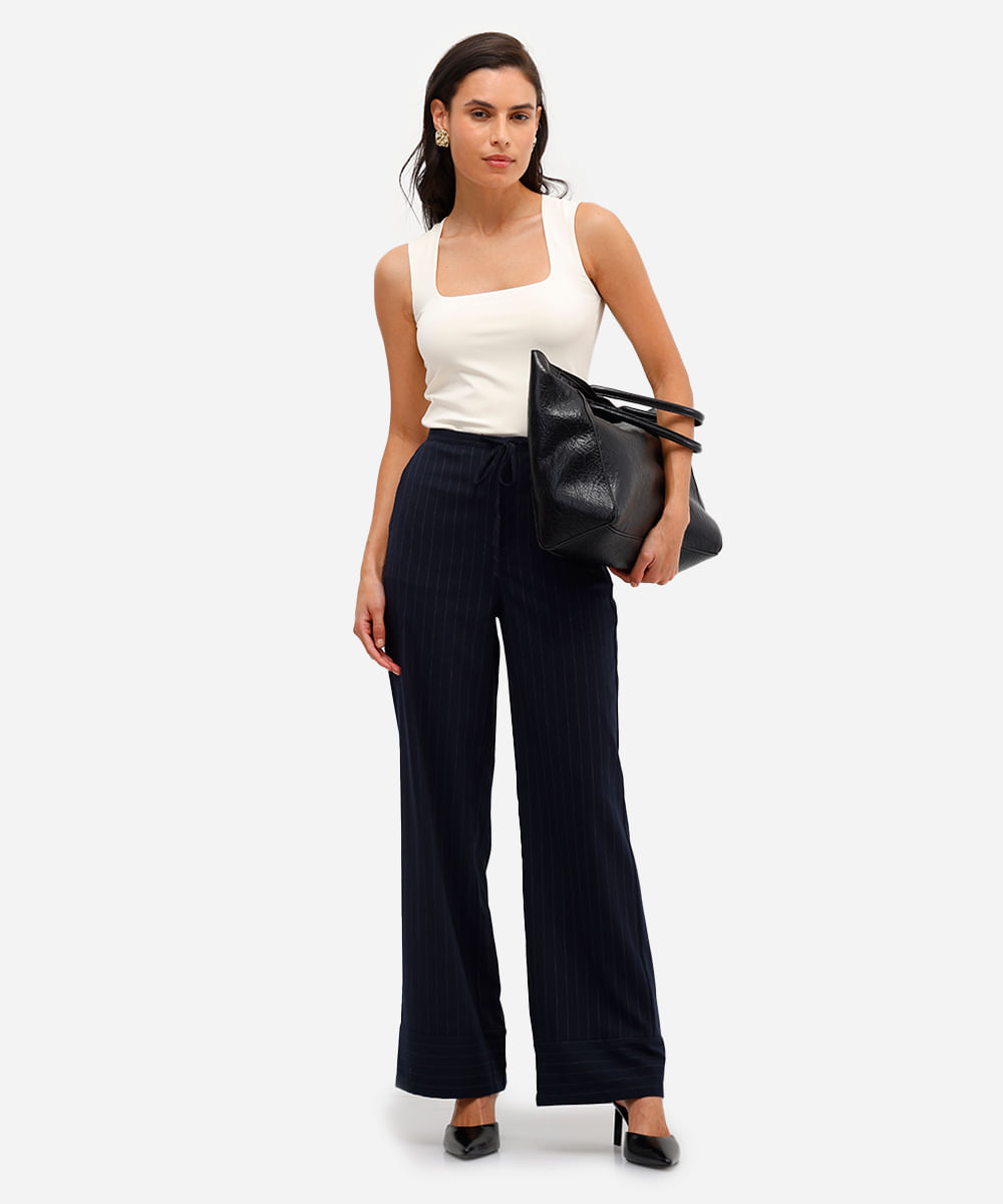 blusa feminina de poliamida decote quadrado bege