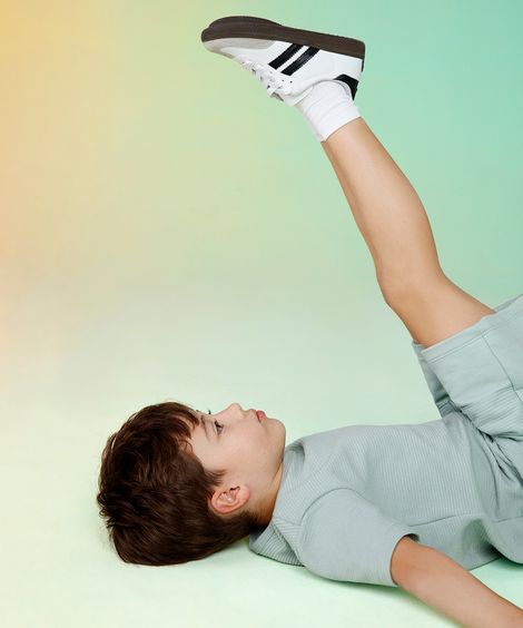 tênis bossa infantil com recortes ace branco