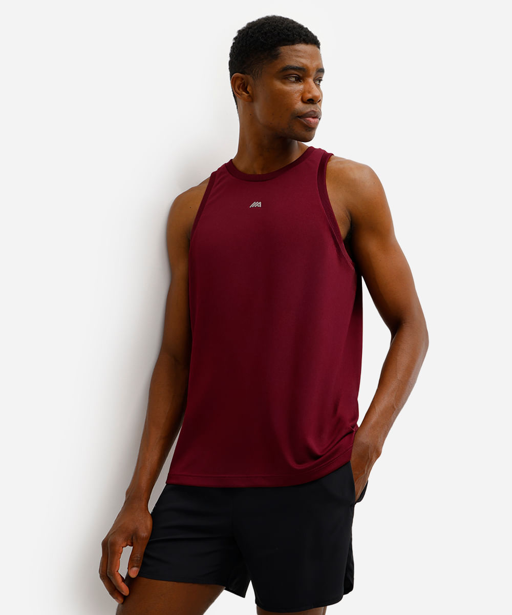 regata esportiva basquete masculina vinho