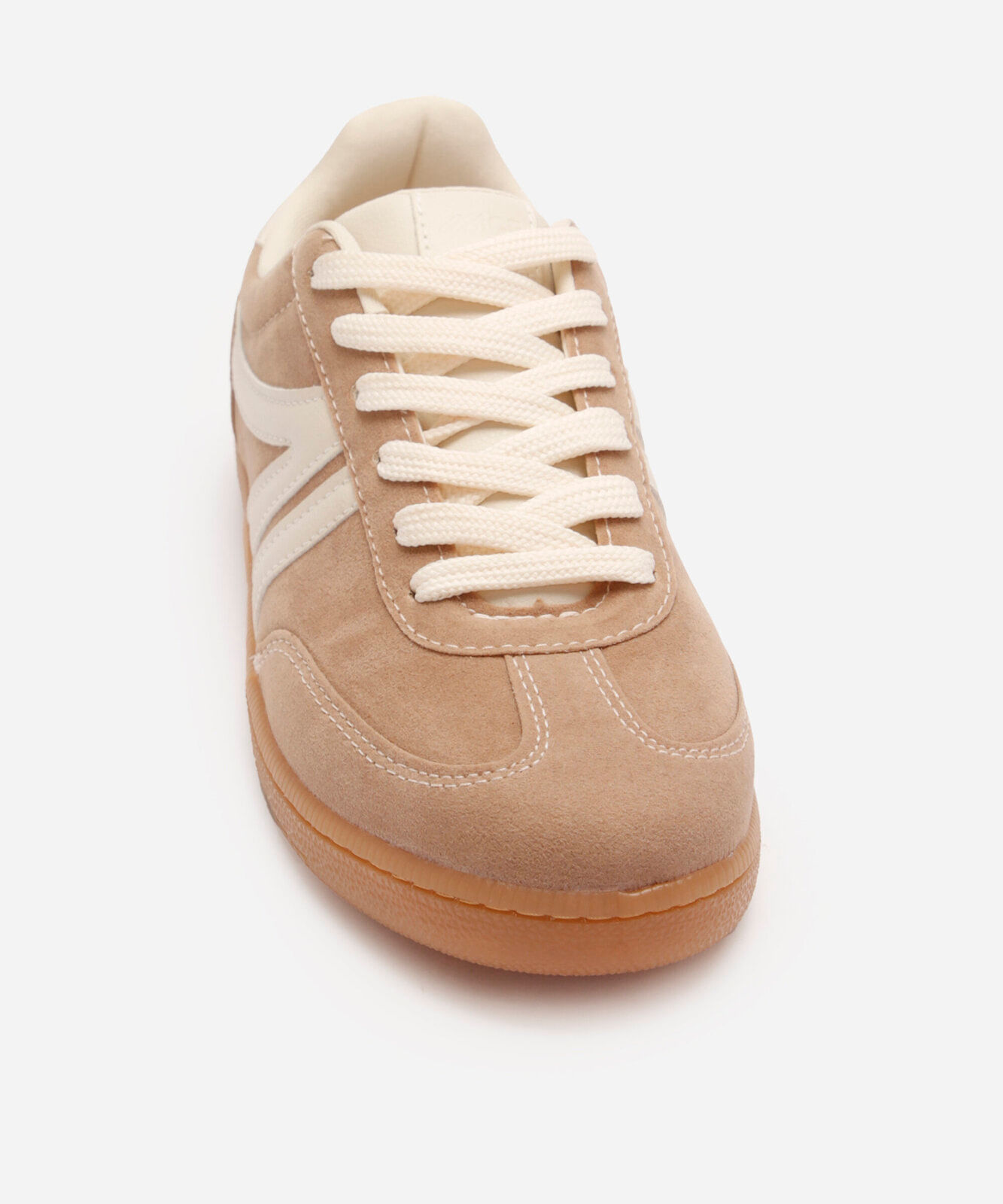 tênis bossa com recortes bicolor ace bege