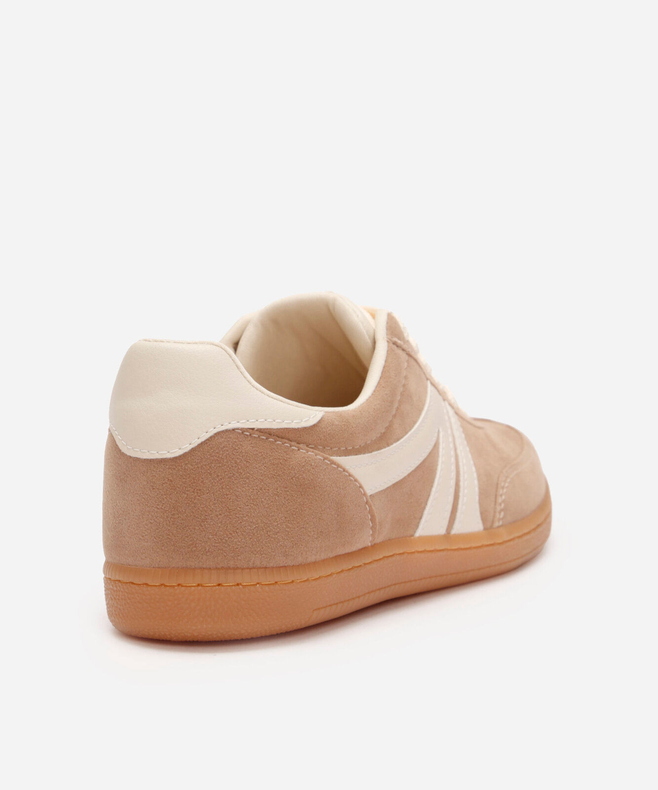 tênis bossa com recortes bicolor ace bege