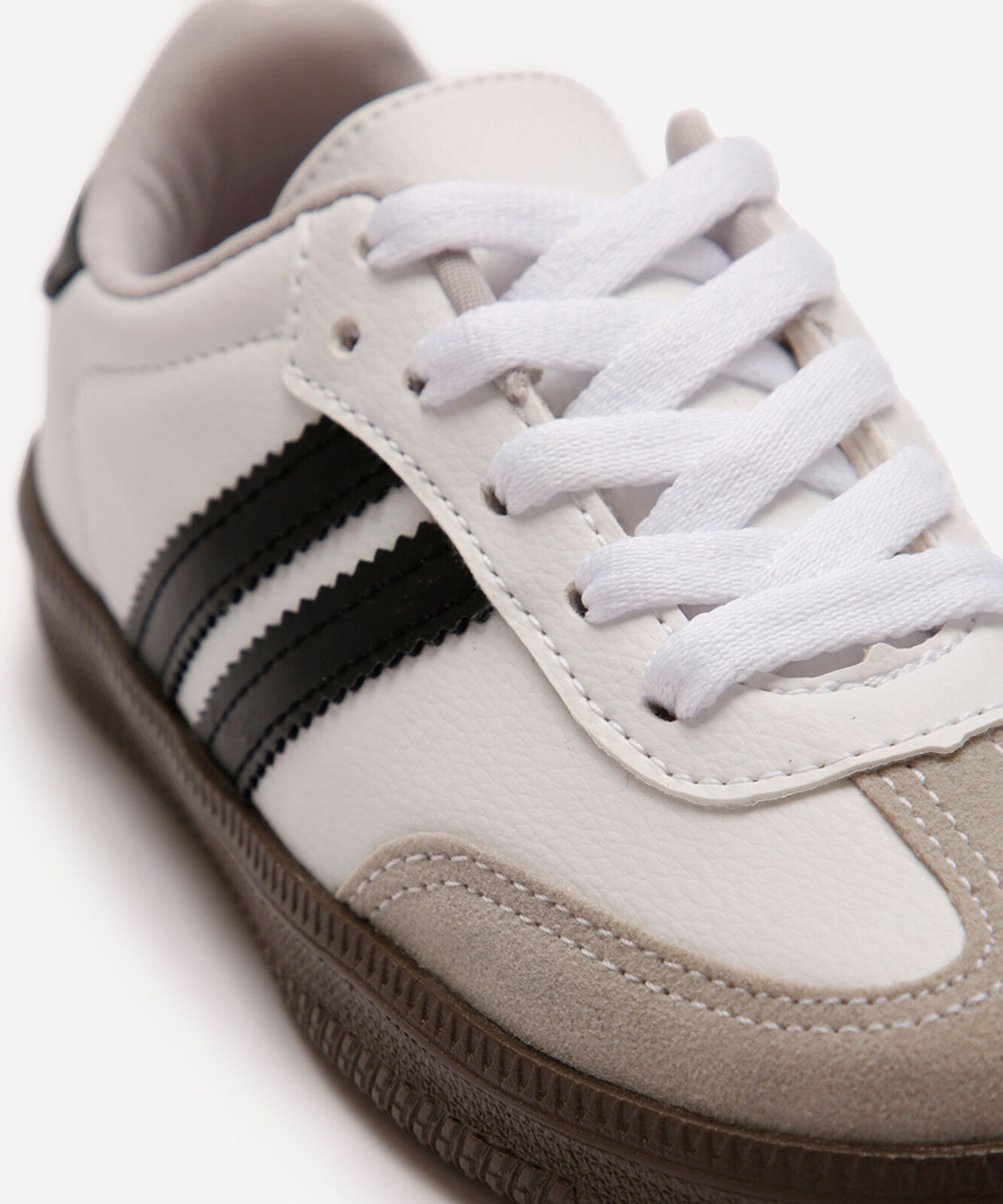 tênis bossa infantil com recortes ace branco