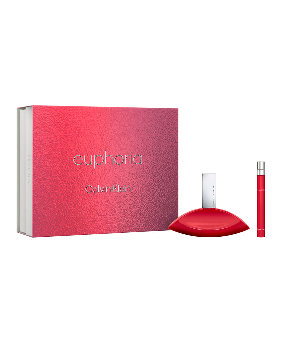 kit feminino perfume calvin klein my euphoria edp 100ml