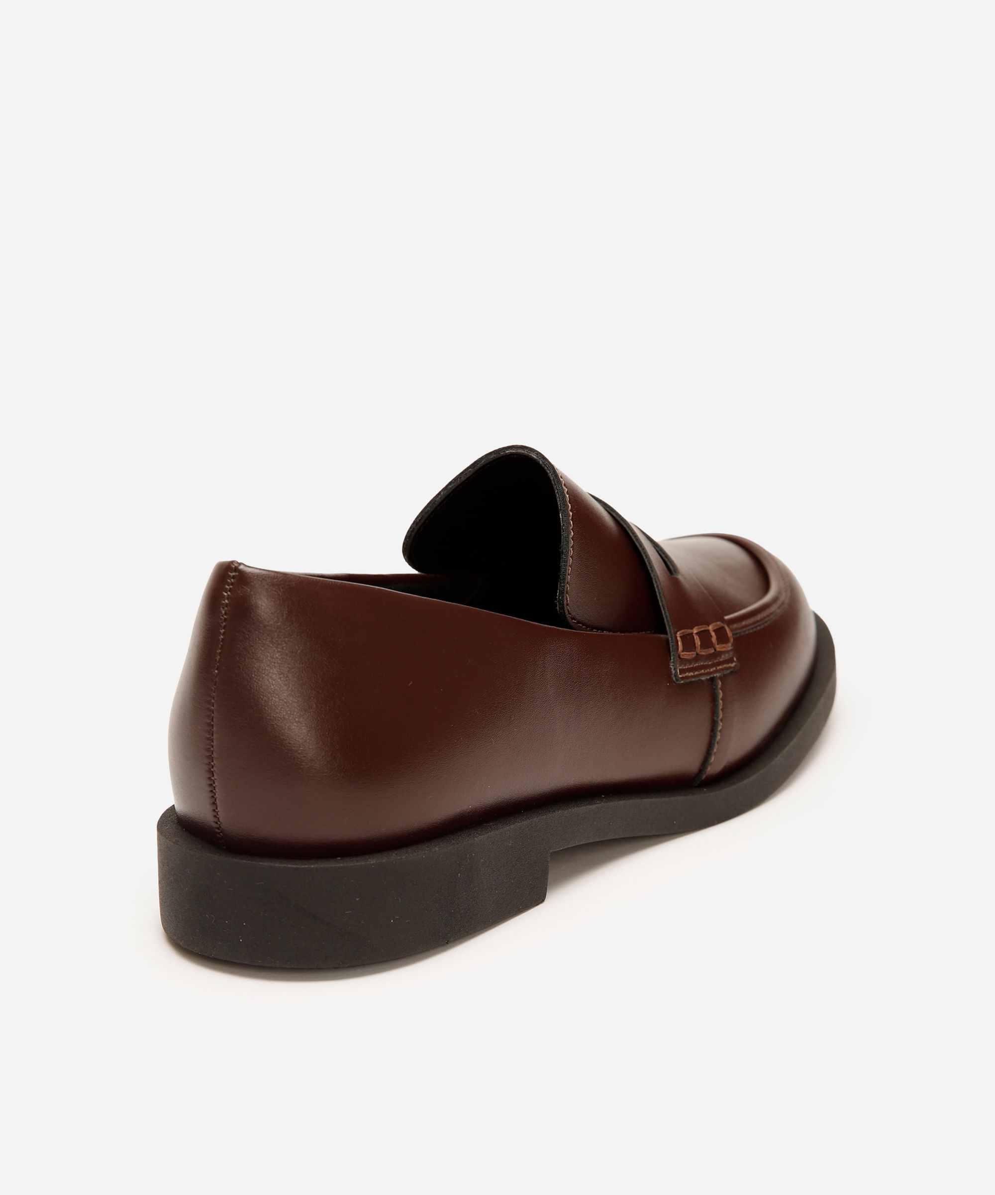 mocassim feminino com recorte oneself vinho