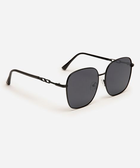 óculos de sol quadrado triton preto