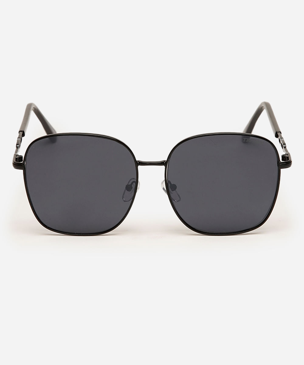 óculos de sol quadrado triton preto