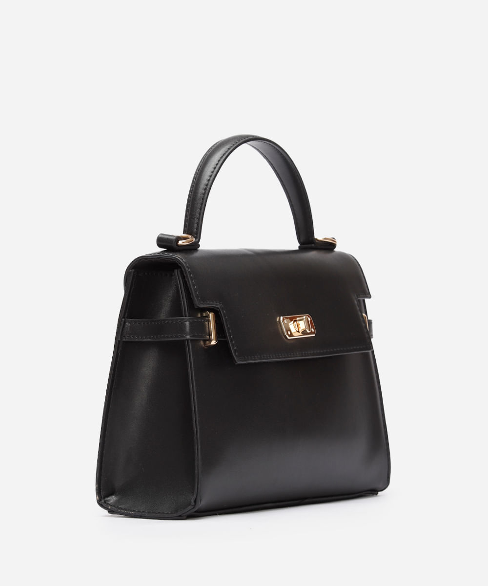 bolsa feminina transversal preta