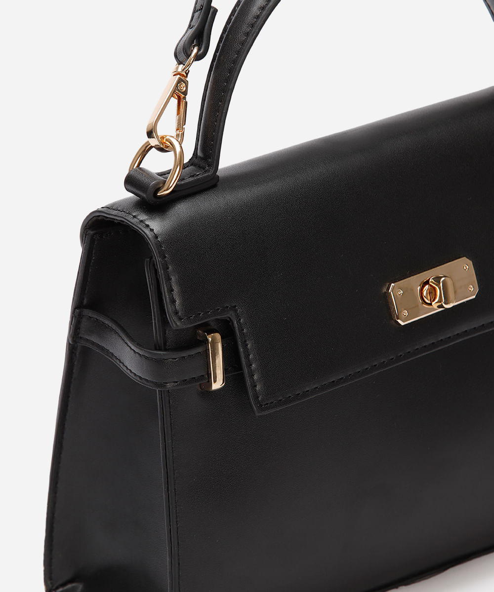 bolsa feminina transversal preta