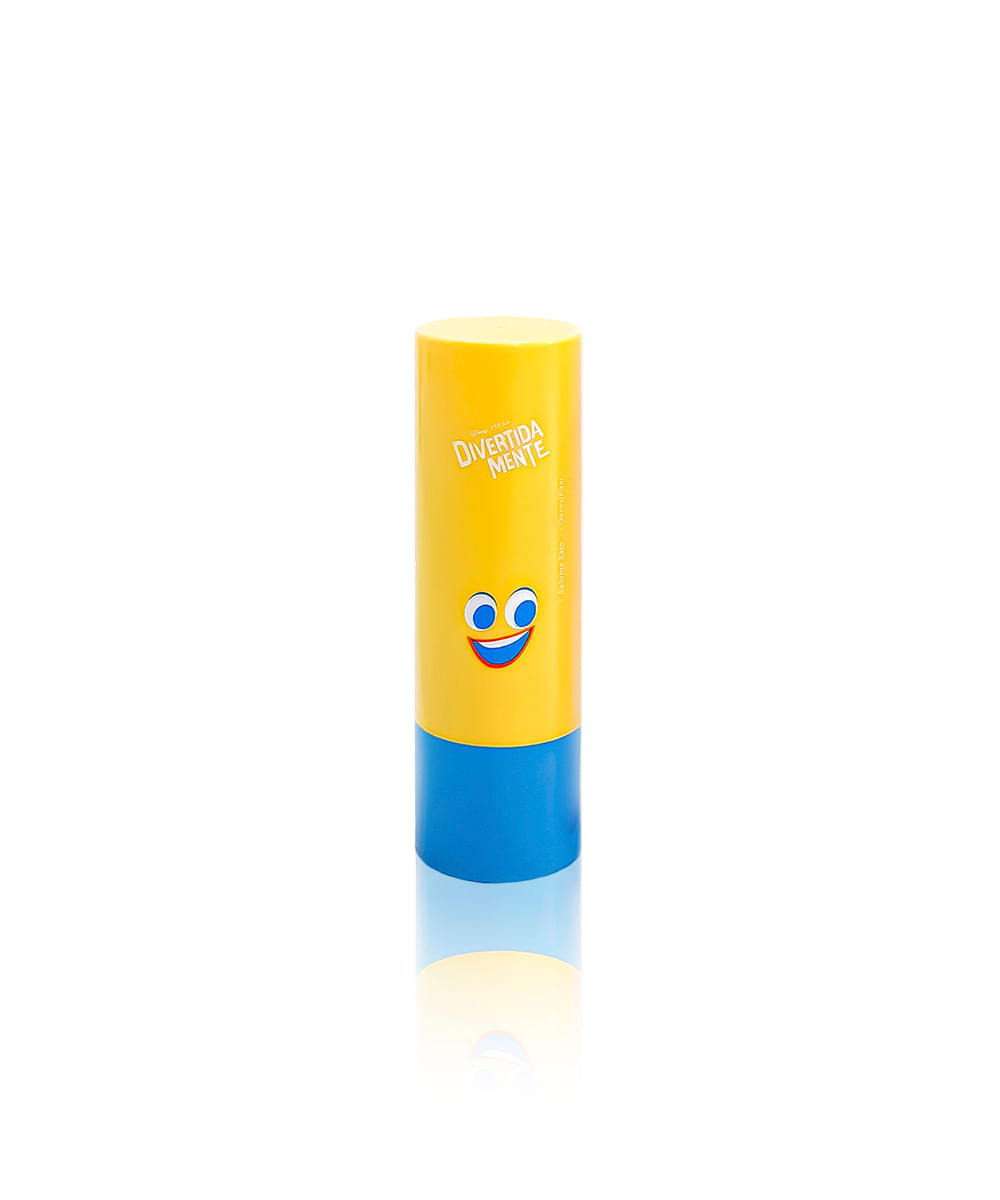 kit infantil hidratante corporal divertida mente lip balm alegria e lip oil tristeza