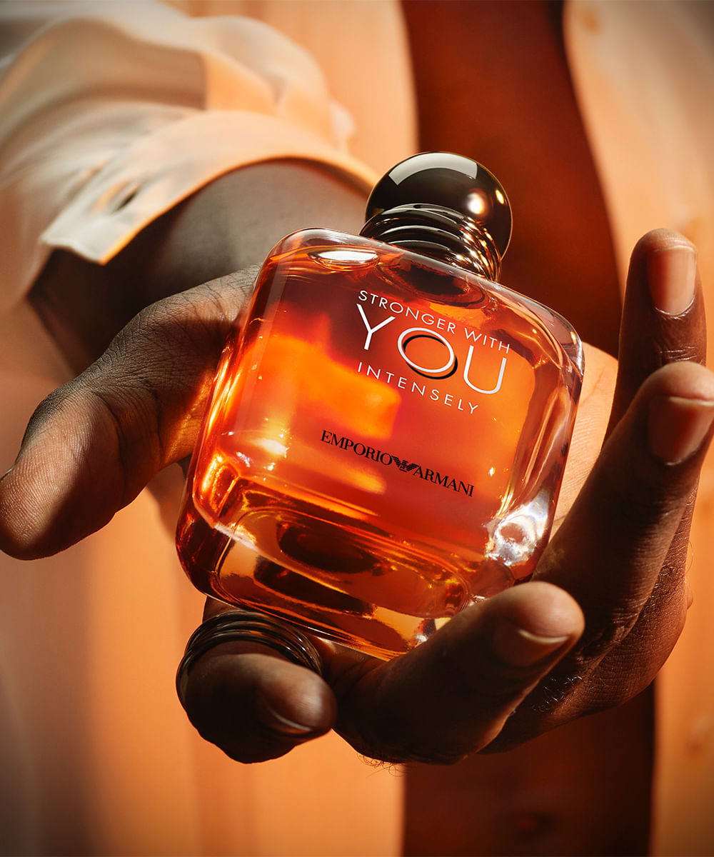 perfume masculino emporio armani stronger with you intensely edp 50ml
