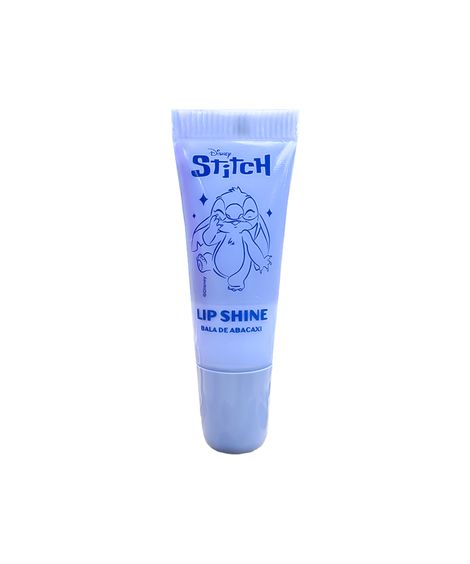 kit infantil stitch lip shine hidratante mãos e corpo