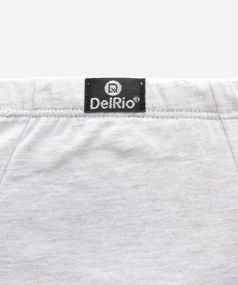cueca slip de algodão delrio cinza