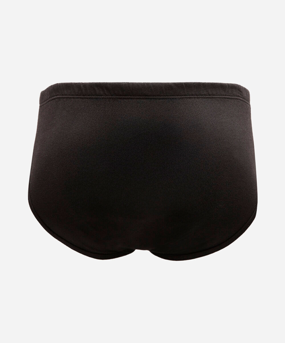 cueca slip de algodão delrio preto