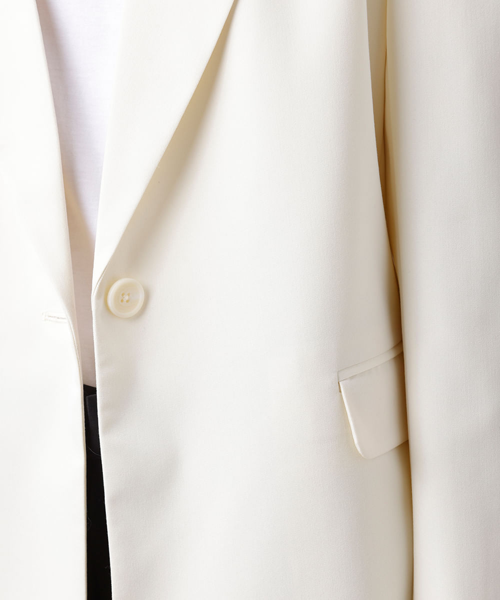 blazer feminino de alfaiataria oversized mindset off white