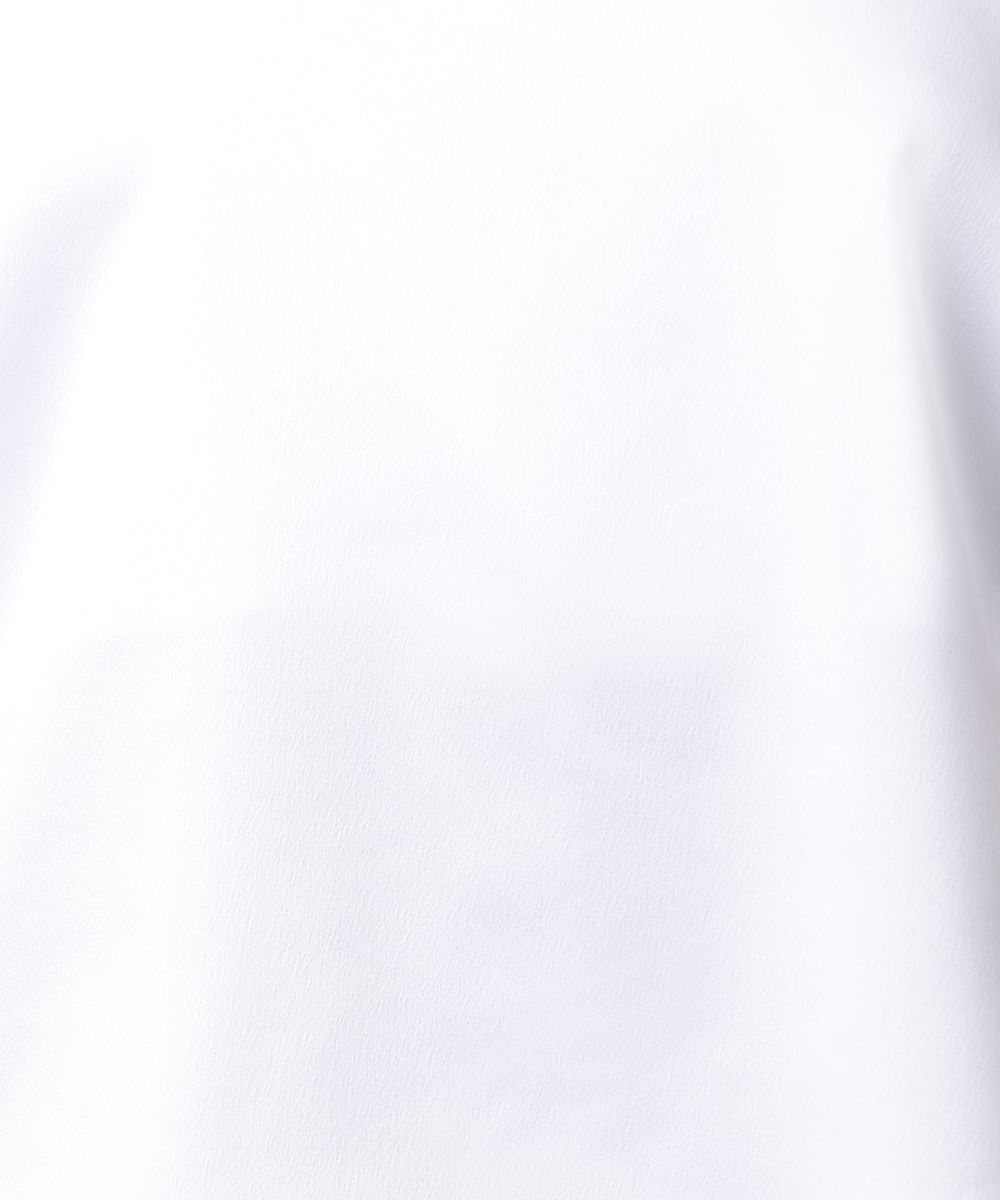 blusa frente única feminina acetinada mindset off white