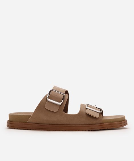 papete masculina com fivelas oneself bege