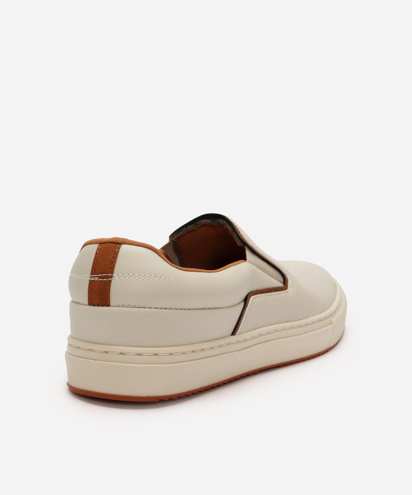 tênis slip on com micro furos oneself off white