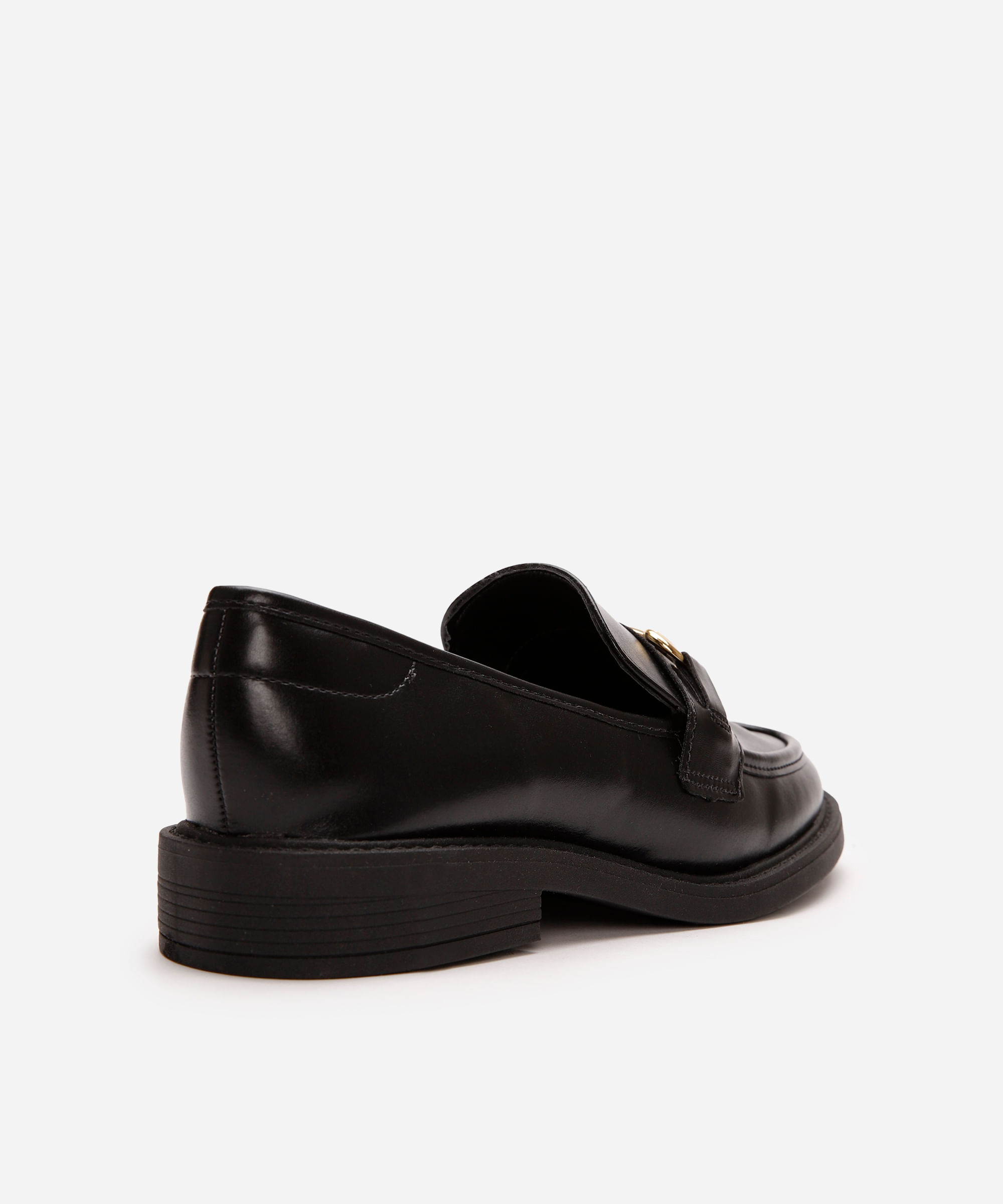 mocassim feminino vizzano com bridão preto