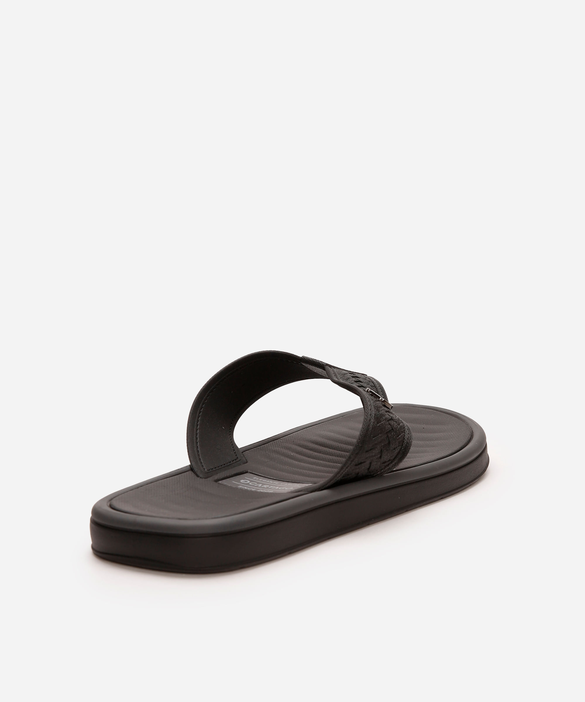 chinelo de dedo coimbra cartago preto