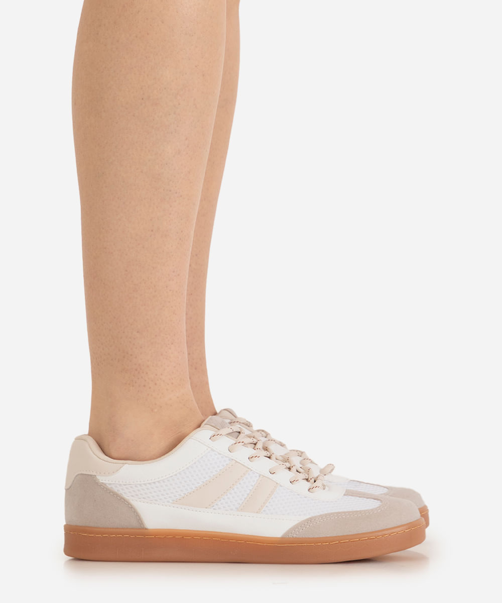 tênis casual feminino branco