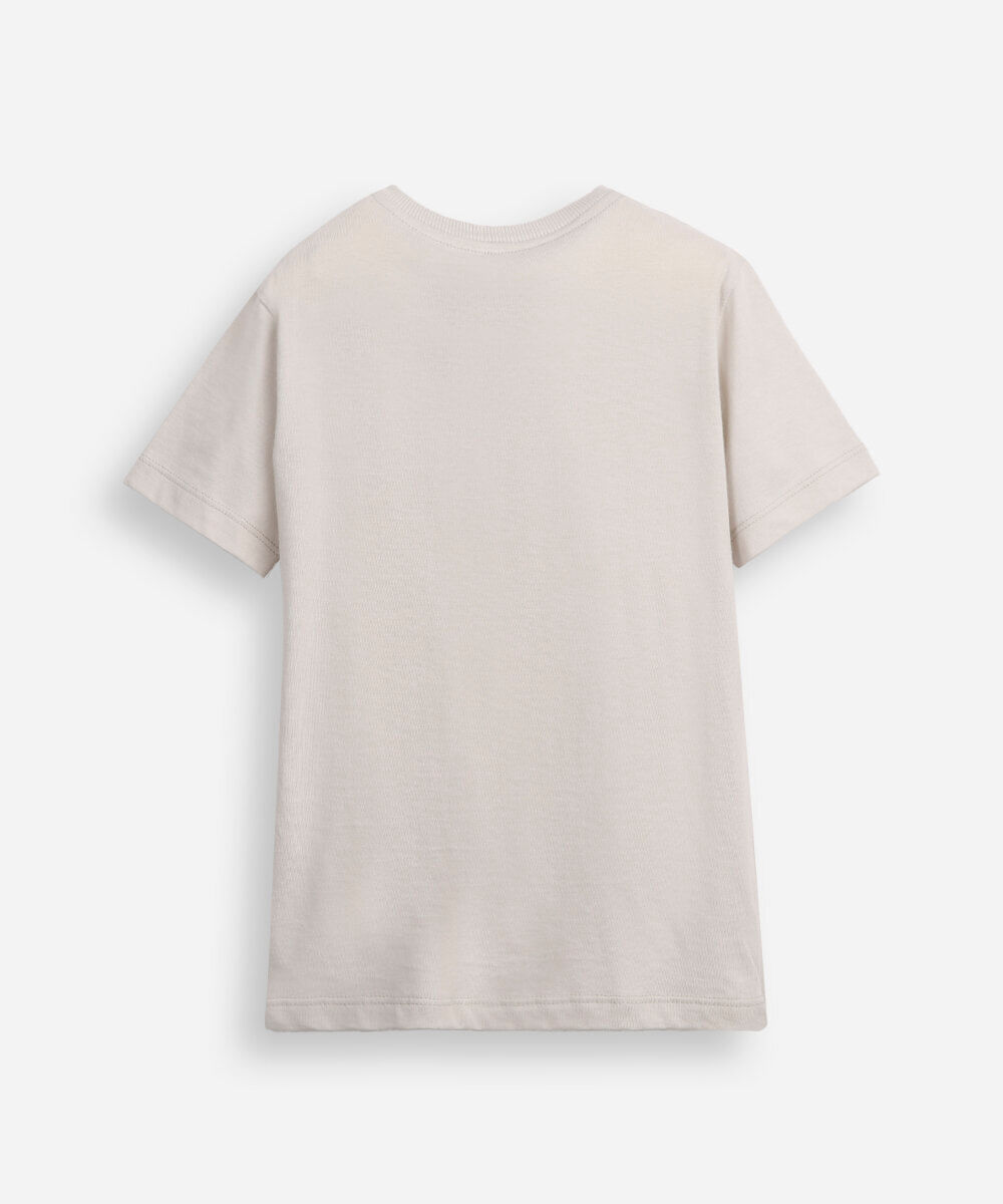 camiseta infantil de algodão goku dragon ball cinza