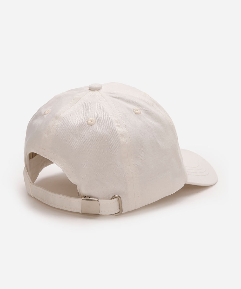 boné de sarja aba curva dog person off white