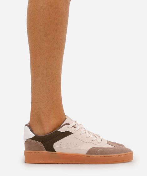 tênis casual masculino texturizado colorido