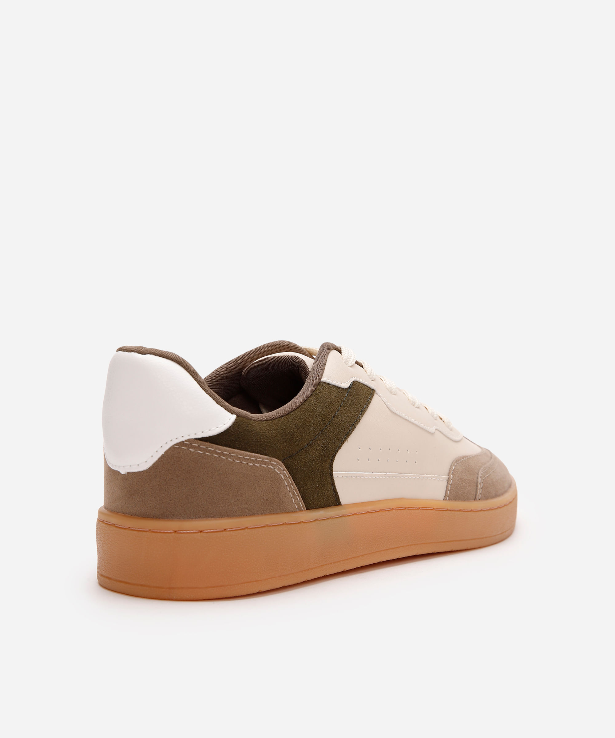 tênis casual masculino texturizado ace colorido