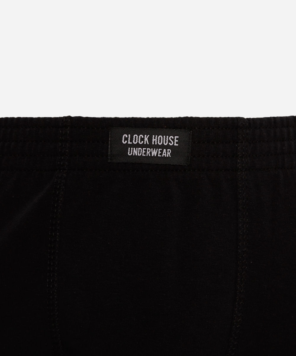 cueca boxer masculina preta