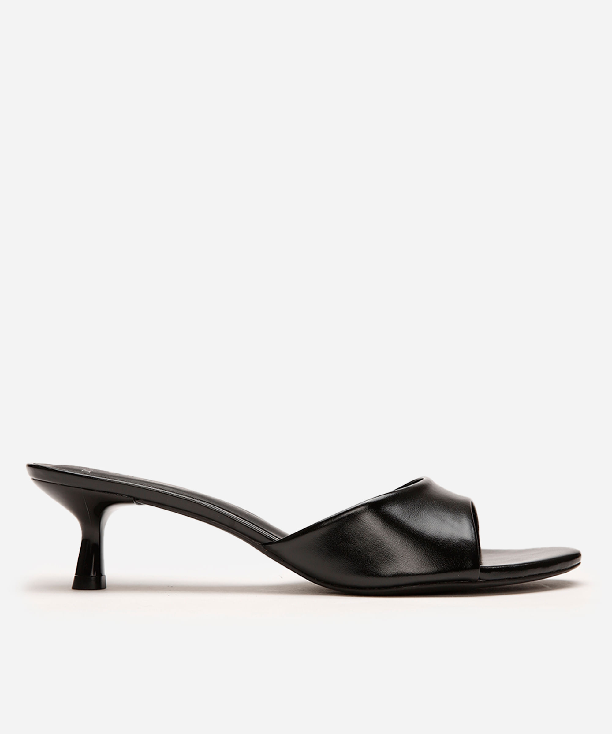 tamanco feminino salto fino mindset preto
