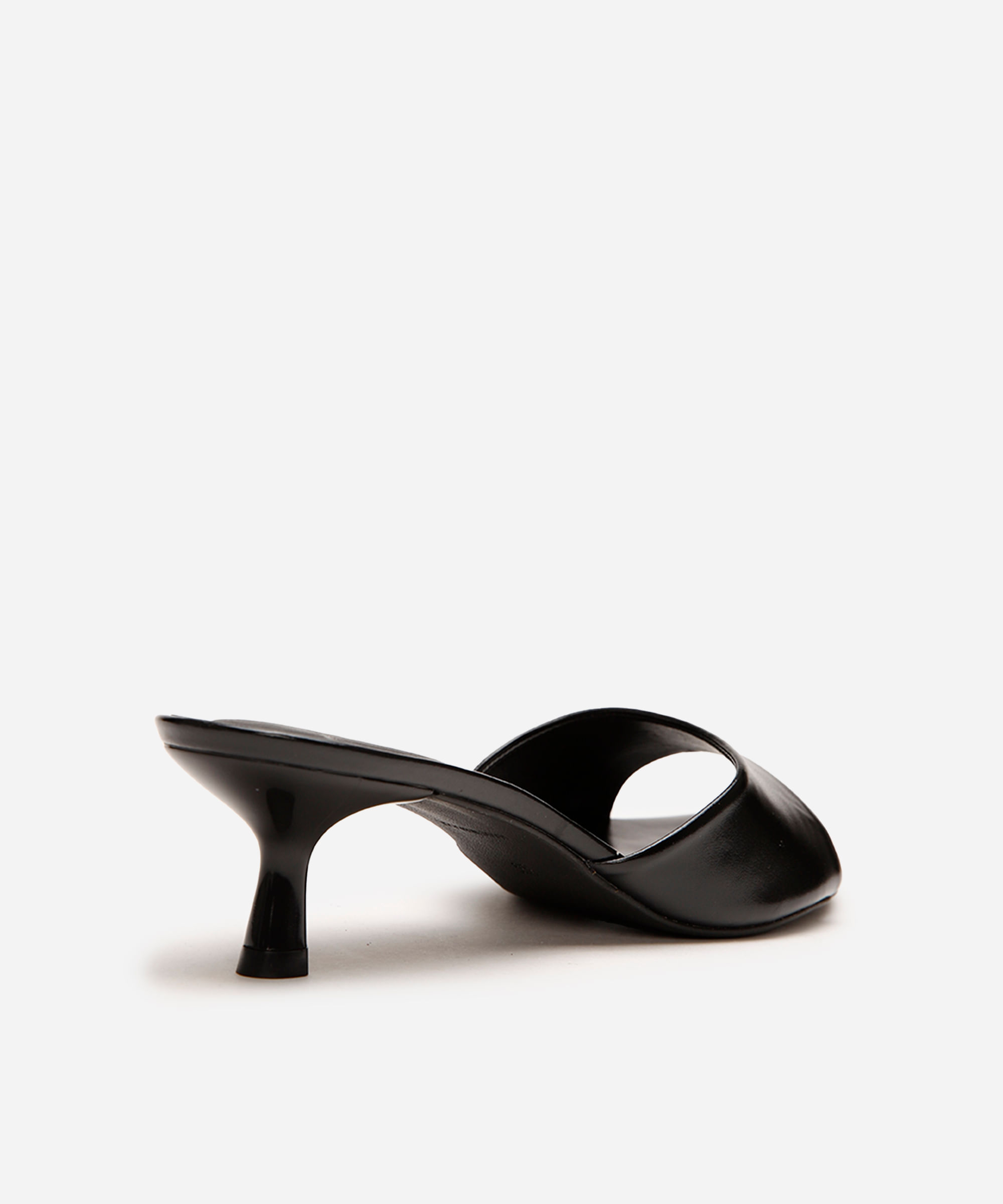 tamanco feminino salto fino mindset preto
