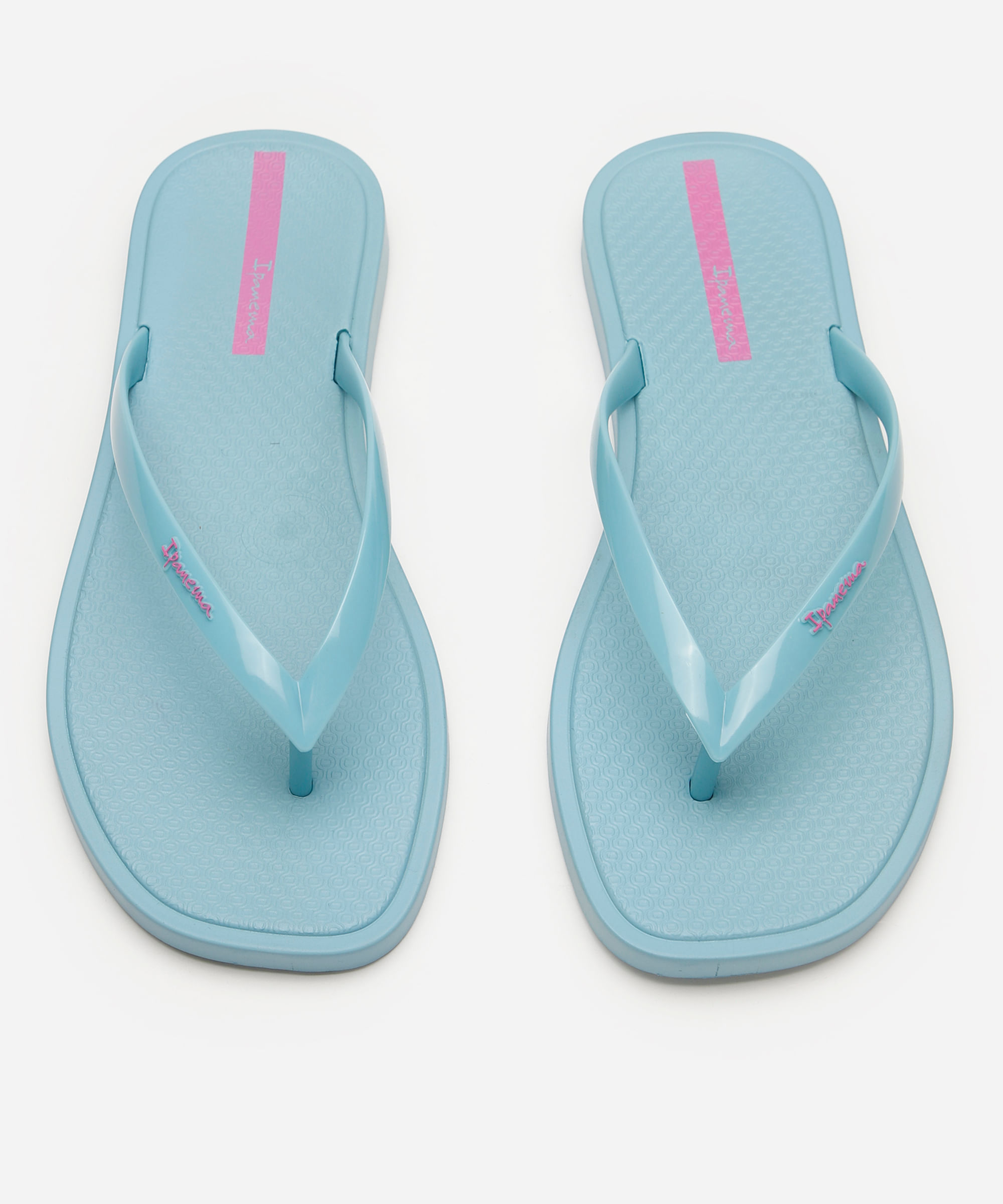 chinelo ipanema slim cintilante azul