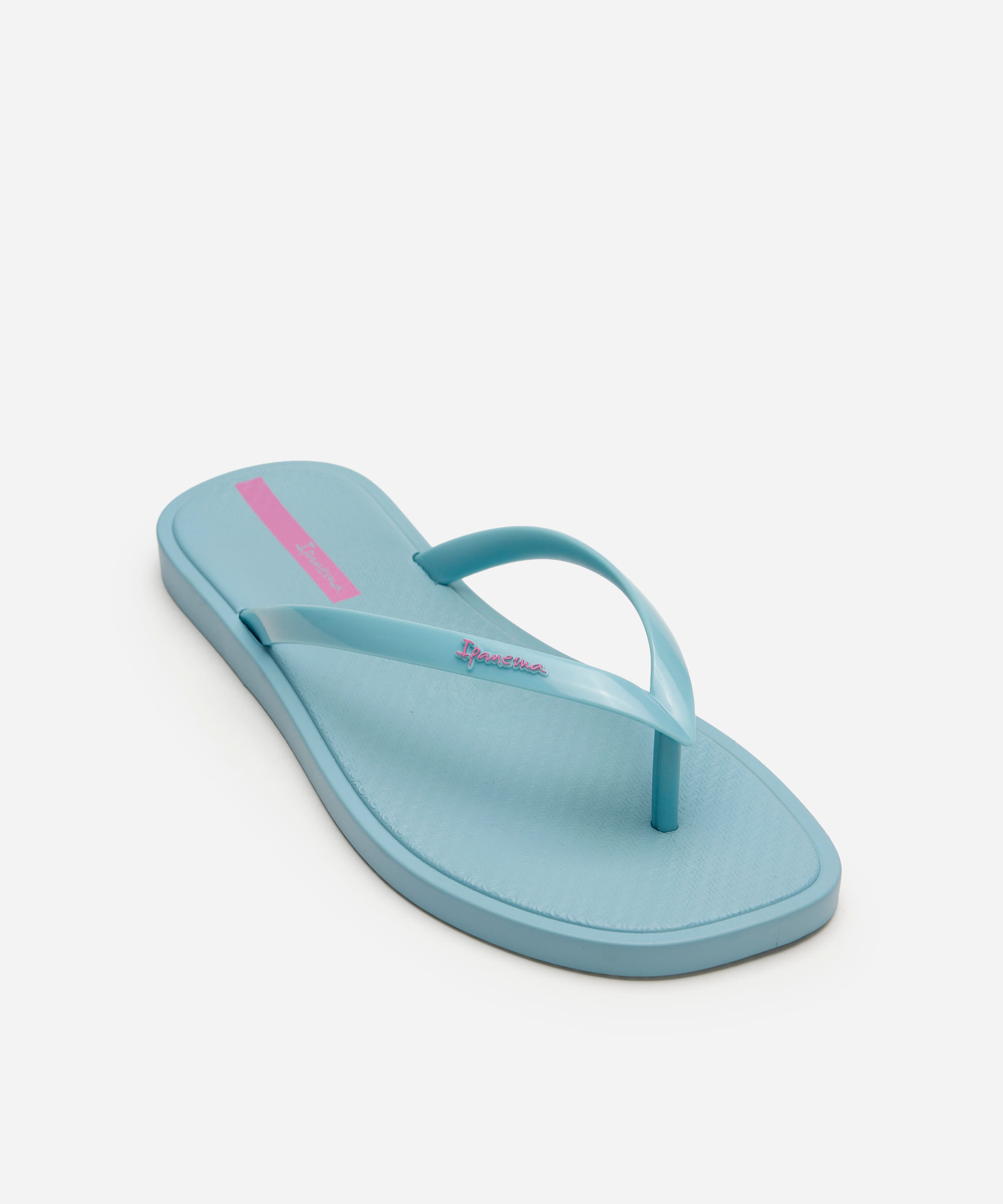 chinelo ipanema slim cintilante azul