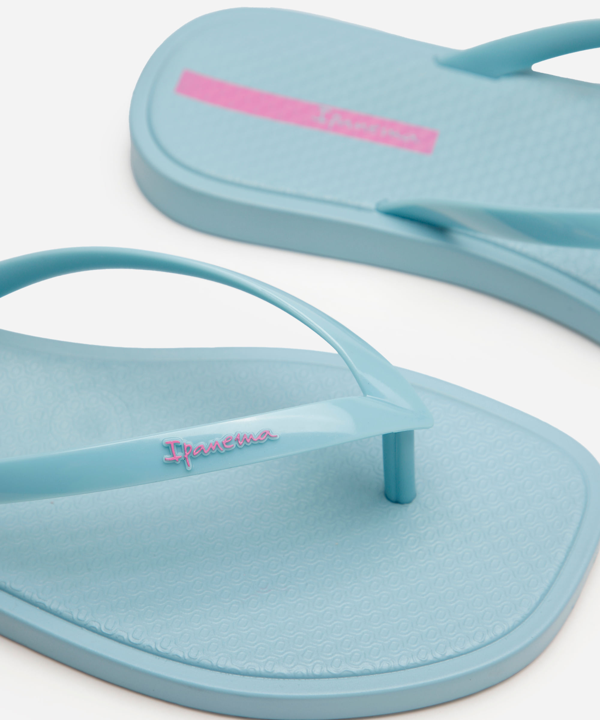 chinelo ipanema slim cintilante azul