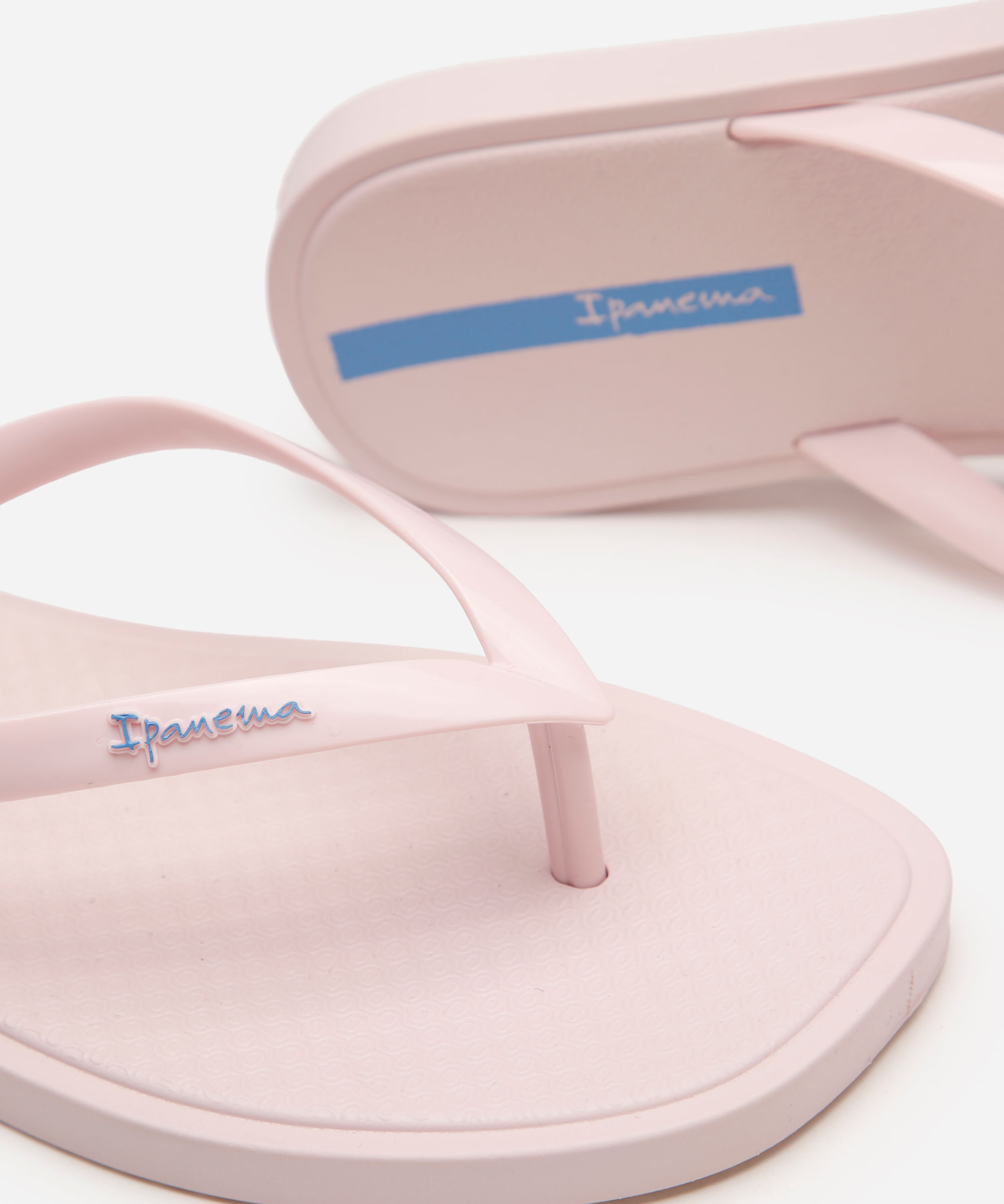chinelo ipanema slim cintilante rosa