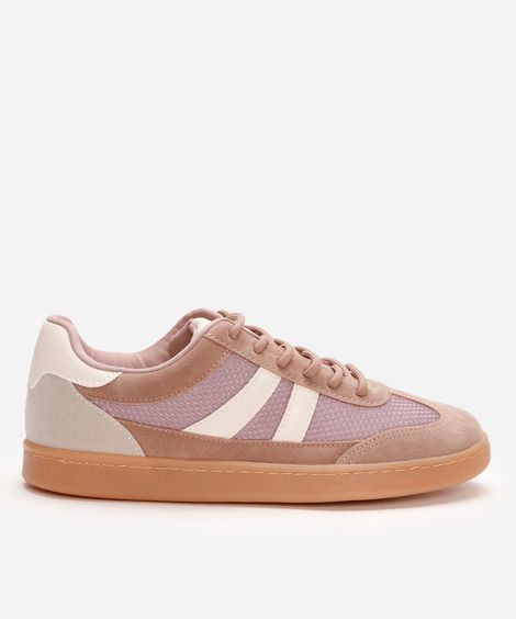 tênis casual feminino ace rosa