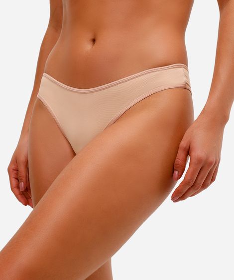 kit de 2 calcinhas femininas biquíni básica colorida