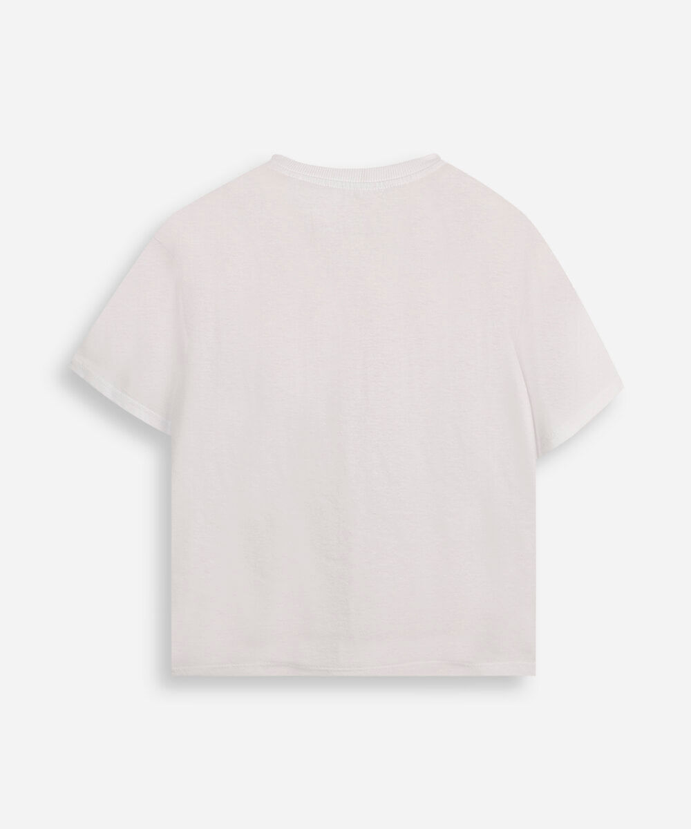 camiseta de algodão infantil hello kitty e amigos off white