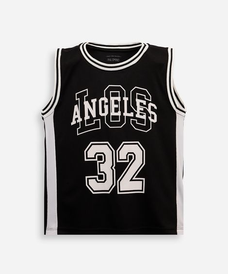 regata esportiva infantil los angeles preta