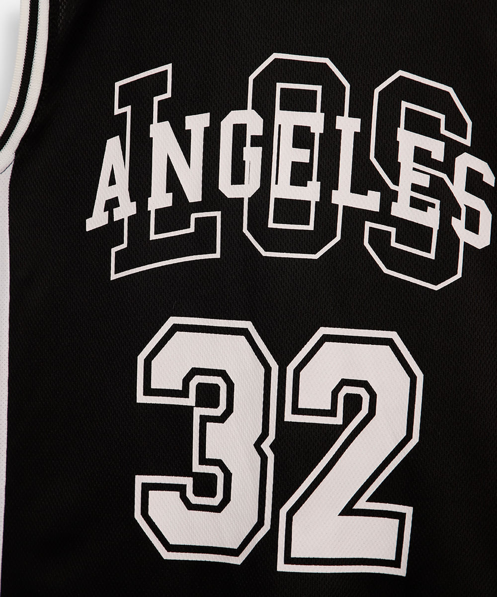 regata esportiva infantil los angeles preta