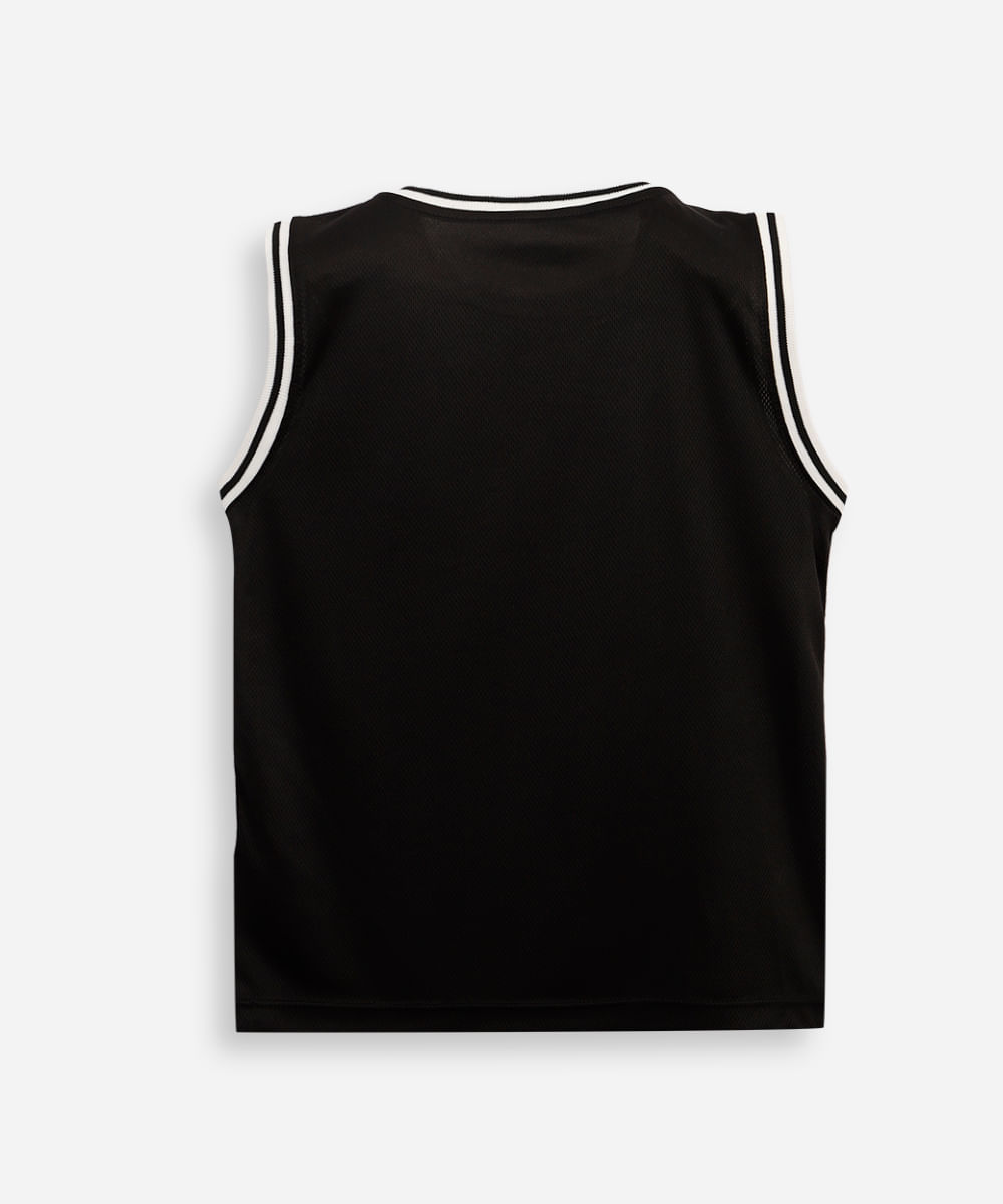 regata esportiva infantil los angeles preta