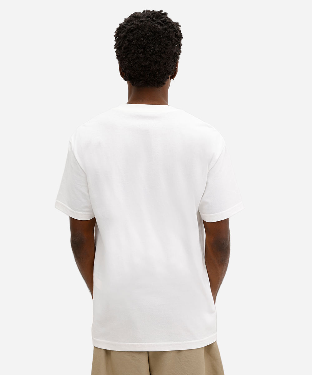camiseta relaxed fit masculino de algodão quarteto fantástico off white