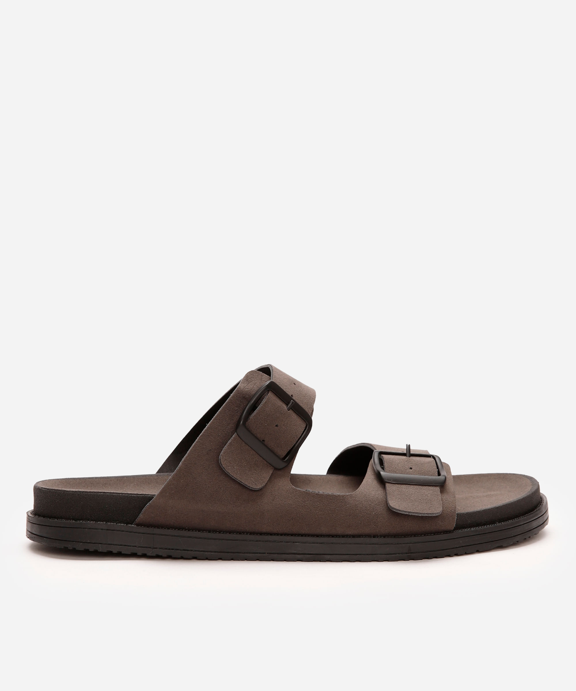 papete masculina com fivelas oneself cinza